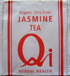 Qi Herbal Health Jasmine Tea China Green Tea - a